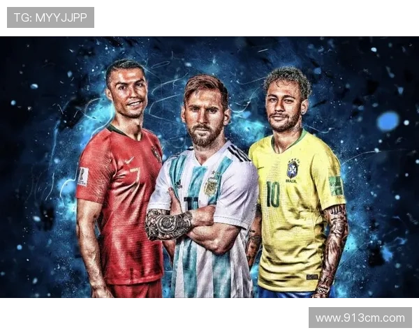 足球明星圆形照片展示各大球星风采与魅力的精彩瞬间合集